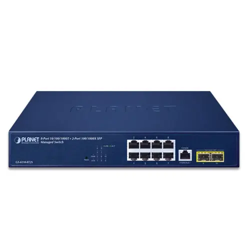 [GS-4210-8T2S] Switch Planet GS-4210-8T2S